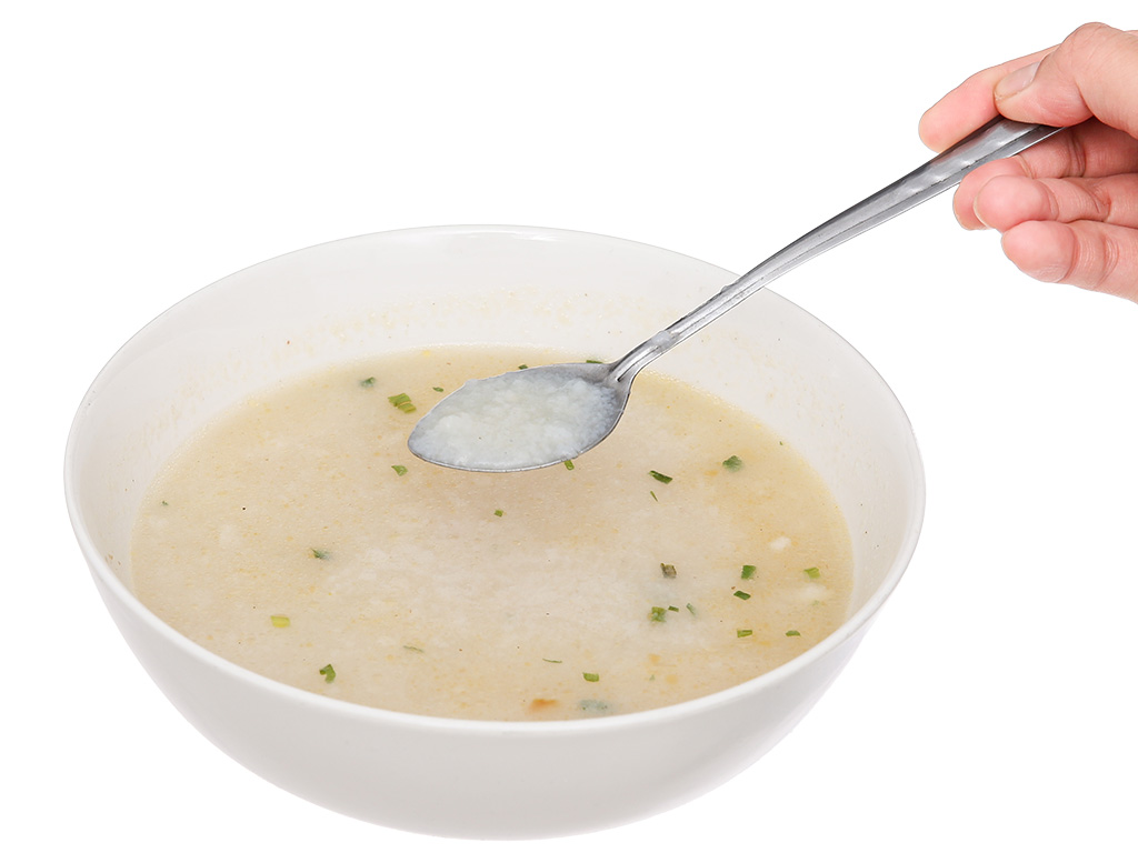 Cháo gói ăn liền không cung cấp quá nhiều chất dinh dưỡng cho cơ thể người bệnh